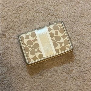 Gold Coach Card Case